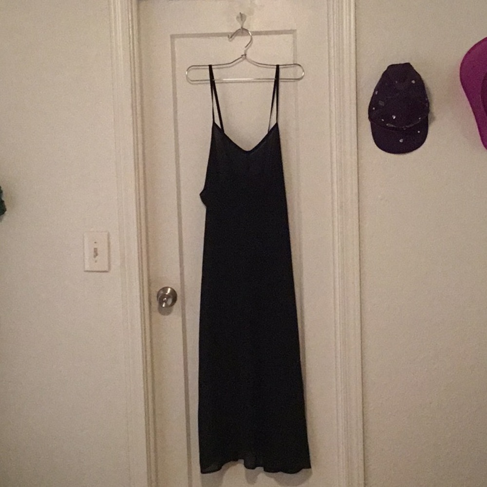 ‘Carole Little’ Sheer Slip Dress